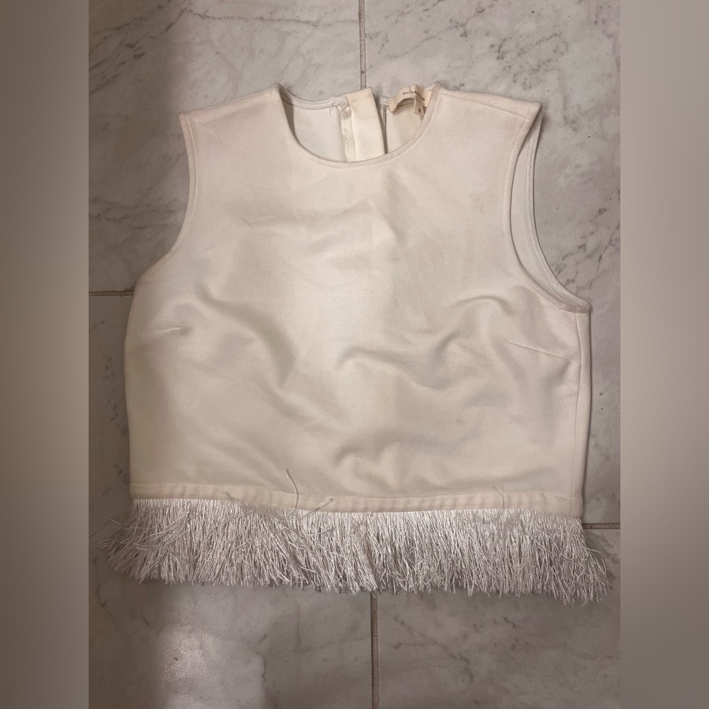 fringe crop top